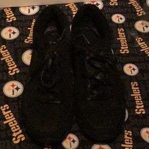 SKECHERS Black Relaxed Fit Memory Foam Shoes Size9